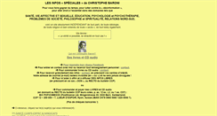 Desktop Screenshot of christophebaroni.info